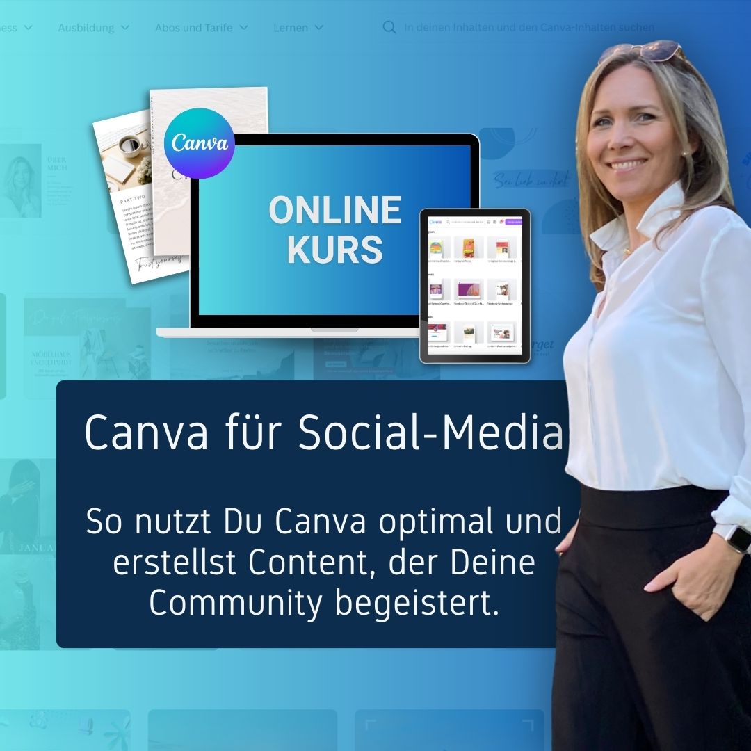 Canva für Social-Media Online Kurs DIE-IDEE-AGENTUR